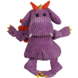 Hugglehounds Knottie Puff The Dragon Dog Toy